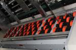 Full Automatic Die Cutting Carton Box Printing Machine , Double Shaft Slotting