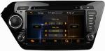 Car dvd players for Kia K2 /RIO 2011-2012 with car gps navigation OCB-8044