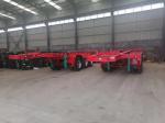 Three Axle Semi Trailer Platform Trailer Brand New Made In China