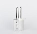 Elegant UV Gel Nail Polish Glass Bottle , 5ml Clear Round Nail Polish Bottle