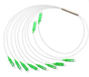 Wholesale FTTH Steel Tube Plc Splitter , 2 8 Splitter Mini Type singlemode G657A from china suppliers