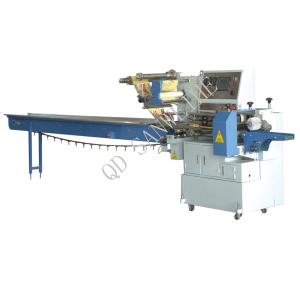 Wholesale Max 680mm Flow Wrap Packing Machine Stainless Steel Blue And Silver from china suppliers