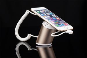 Wholesale COMER smart Phone tabletop Display Stands With Alarm Charging cable for mobile phone retail shops from china suppliers