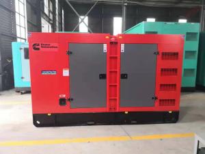 Wholesale Red Silent Diesel Generator Set ISO9001 Base Type Electric Generating Set from china suppliers