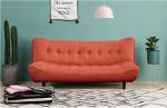 Fashion Embossing Decent Recycle Foam Single Sofa Bed For Young People 1860 *