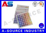 Holographic Sticker Printing , Custom Holographic Stickers For Chemical Box anti