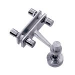 SUS304 SUS316 Stainless Steel Glass Spider Fittings Anti Corrosion Glass Wall