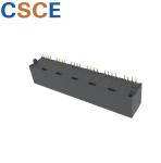 Round Pin RJ45 Multi Port 8 Pin 8 Contact 1 X 6 Ports 5224 Series Current Rating