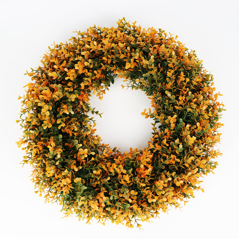 Beautiful Silk Lifelike Eucalyptus Artificial Garland Leaves Plant