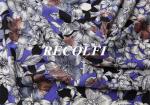 Direct Flower Printing Fabric Spandex Workout Leggings Functional Recycled