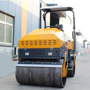 Wholesale Garment Shops 3 Ton Double Drum Vibratory Road Roller Mini Road Roller Compactor from china suppliers