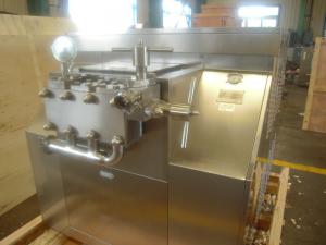 China Fuel Oil Disinfectants Liquid Sanitary Milk Homogenizer Machine on sale