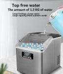 Home 25kg Commercial Household Ice Maker Small Ice Cube Making Machine for Tap