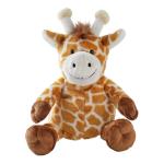 Brown Lovely Giraffe Stuffed Animal Toys Sitting And Standing Pose