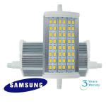 Dimmable 15W LED R7S light Samsung SMD5730 118mm R7S flood light 120 degree