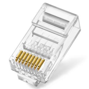 Wholesale Gold Plated Network Cat5 CAT5e Modular RJ45 Plug Connectors from china suppliers