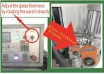 Professional 9 Wheels Glass Edging Machine for Straight Line and 45 Angle Edge