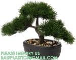 Artificial Bonsai Tree Juniper Faux Plants Indoor Fake Plants Decor with Ceramic