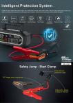 4000A Peak Current Portable Car Battery Charger with 24000mAh Capacity and PD