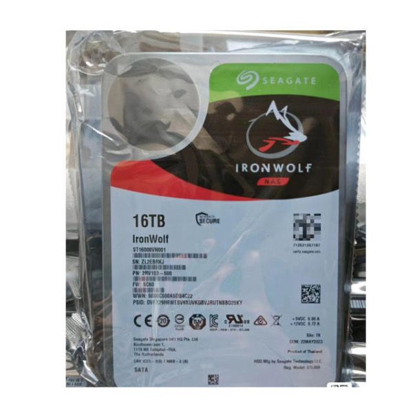 Enterprise HDD 16TB Capacity 7200 RPM Speed SATA 6Gb/s Interface Data Center Hard Drive