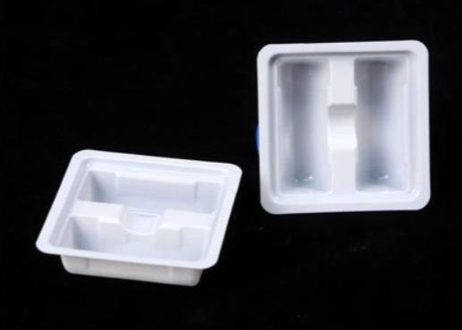 Plastic Blister Tray Or Holder Available To Hold 2×2ml Vial For Pharmaceutical