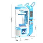 New Coin Operated Clip Prize Gift Game Machine High Quality Pop Storm Rabbit 40