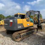 EC140D Used Volvo Excavator Excavator 14ton 0.55 - 0.83m3 Bucket Capacity