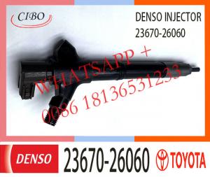 China Common Rail Engine Fuel Diesel Injector Nozzle 23670-0R090 23670-26060 For Toyota Denso Corolla Verso 2.2 tojota corola on sale