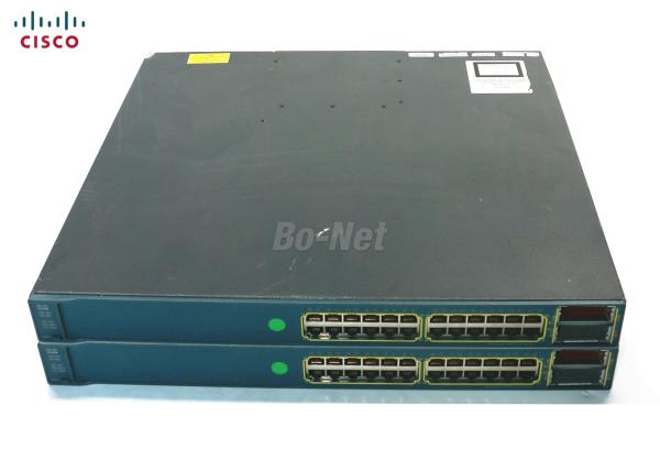 24X 10/100/1000 Poe Ports Used Cisco Switches WS-C3560E-24TD-S Managed Network