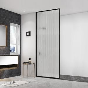 China Fixed Walk In Shower Glass Partition , 8mm Frameless Glass Shower Screens on sale