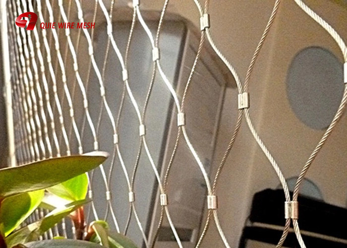 7X7 X Tend Flexible 316l Stainless Steel Wire Rope Mesh Netting