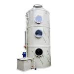 Wet Scrubber System for Removing Gas Pollutants and Odors in Industrial