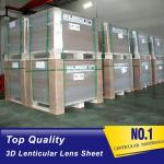 Flip 70 lpi 0.9mm Lenticular Lens 3D Moving Effect Picture Printing Lenticular