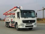 125M3 / H 21m Concrete Pump Truck With With Big Bearing Capacity And Small Swing