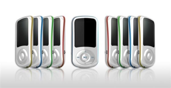 Fashionable Colorful Mini Manual Portable Mp4 Multimedia Player BT-P228