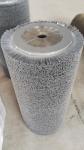 Cylindrical Brush Sander PP Wire For Industrial Nylon Wire Brush Roller For