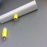 Plastic Lubing Poultry Drinkers Poultry Drinking Line Parts Yellow And Red