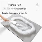 Eco-friendly Bathroom Floor Mat with CLASSIC Design Style Heat-resistant and