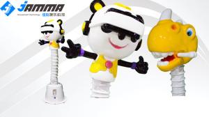 Wholesale Panda Head Coin Operated Virtual Reality Cinema , Adjustable Height Kids VR Machine from china suppliers