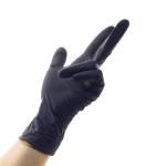 100-Packs Disposable Gloves,Nitrile Gloves,Cleaning Gloves with EN455, EN374,