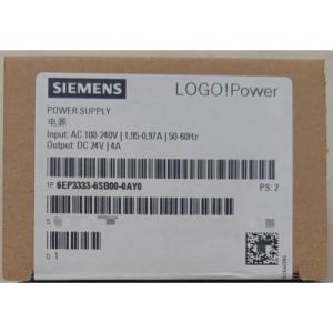 Wholesale SIEMENS 6EP3333-6SB00-0AY0 LOGO!POWER 24 V / 4 A STABILIZED POWER SUPPLY INPUT: 100-240 V AC OUTPUT: 24 V DC / 4 A from china suppliers