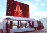 Outdoor Aluminum HD IP65 LED Truck Sign Mobile LED Screen With 140° Viewing
