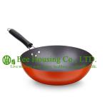 cookware with Refined Iron manufactuer in China, kitchenware for sale, fry pan,