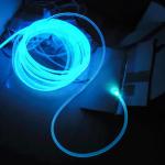 Full Color PMMA Plastic Optical Fiber Cable Flame Retardant Polyolefin Insulated