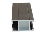 6000 Series Brown Sandblasting Aluminum Profiles For Sliding Windows And Door