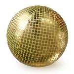 Silver Disco Pillow Inflatable Christmas Ball Balloon with Polyester Skin PVC