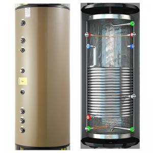 China 400 Liter Pressure Water Tank SUS304 Hot Water Storage Tank For Boiler on sale