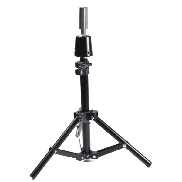 13.1KG Cosmetology Training Wig Head Tripod , CE 49.5mm Adjustable Wig Stand