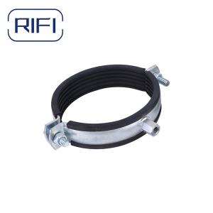 Wholesale Carbon Steel Electrical Conduit Clamps Heavy Duty Pipe Clamp With EPDM from china suppliers