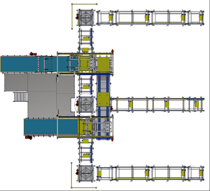 Automatic Cage Loading And Unloading Machine 6000cans/H-36000cans/H